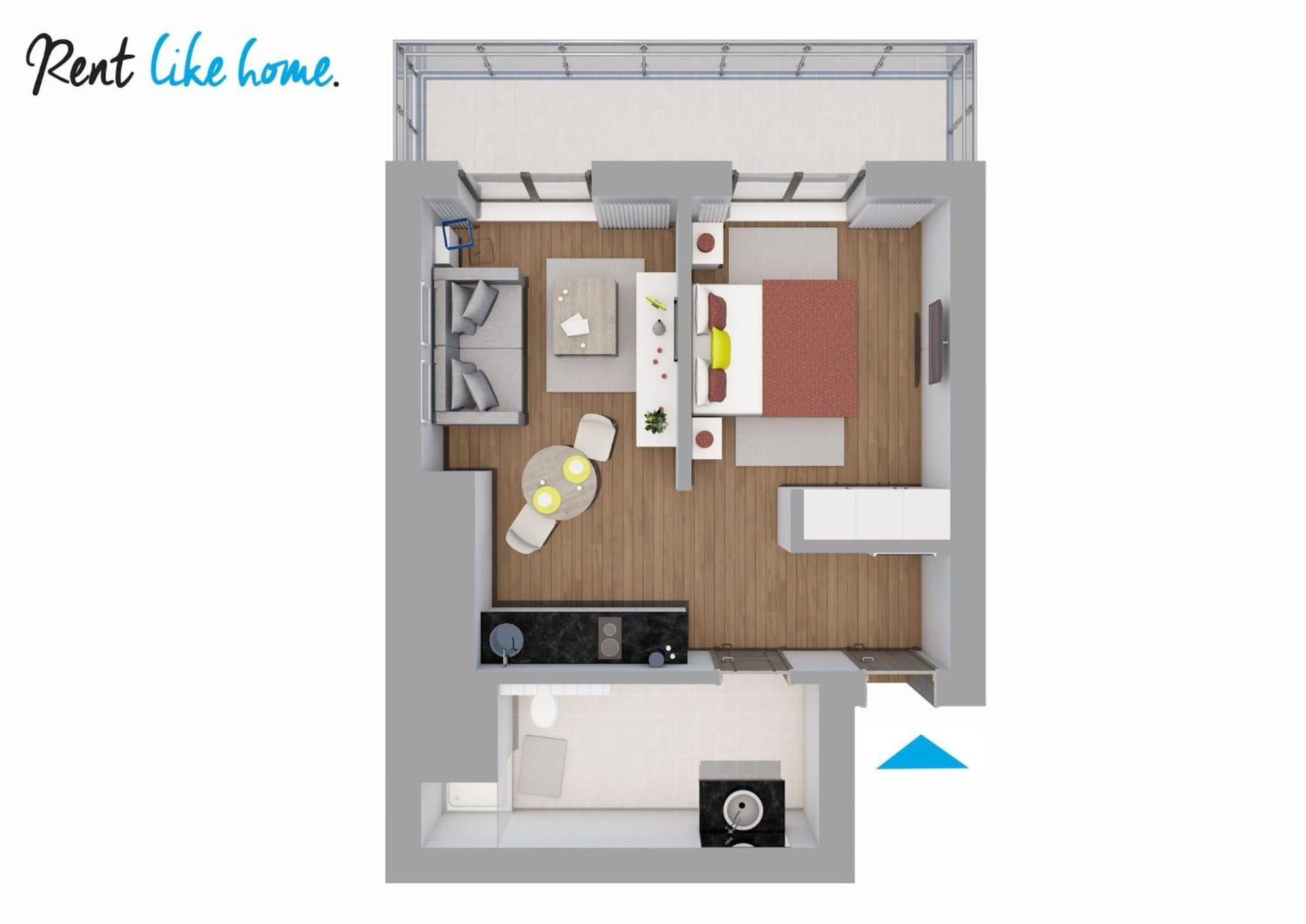 Rent Like Home - Oxygen Wronia 45 II Varşovia Exterior foto